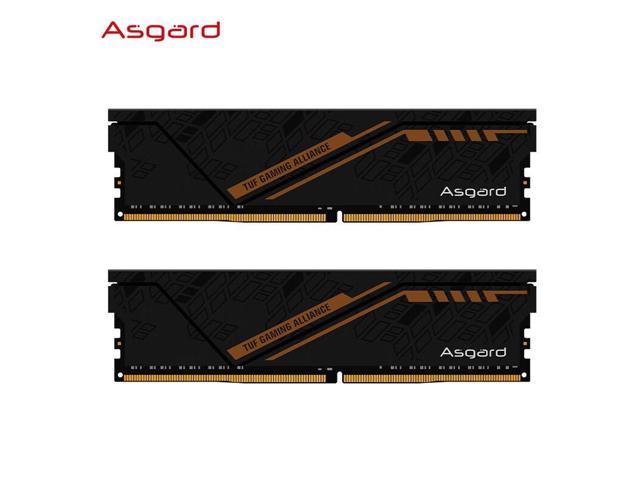 AsgardDDR432GB(16GB*2)CL18Ram3200MHzTUFCo-BrandingGameDesktopMemoryforPCGamingComputerMemory-Black