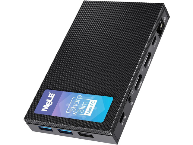 Byte Brand Power Computer Mini PC Quieter 4C - 12th Gen N100, Fanless PC, 16GB RAM, 512GB Storage ...