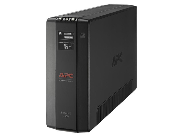 APC UPS Back-UPS Pro 1500VA UPS, 900W Battery Backup & Surge Protector ...