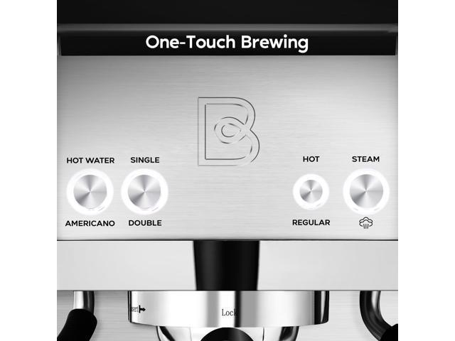 CASABREWS 4700GENSE™ 20-Bar Espresso & Americano Maker with Steam Wand