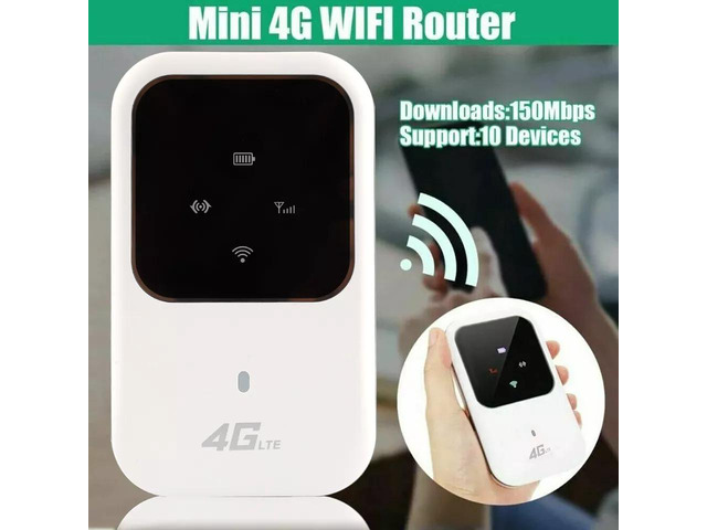 Wireless Unlocked 4G LTE Wifi Routers Mobile Broadband Portable Modem ...
