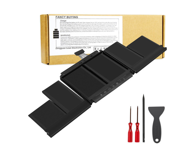 A1417 Laptop Battery Replacement for MacBook Pro 15 inch Retina A1398 ...