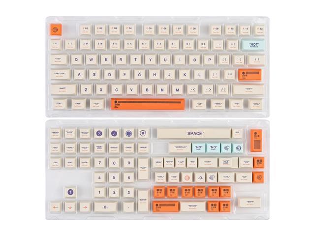 Guffercty Kred Xda Profile Keycaps Set Key Retro Plastic Theme