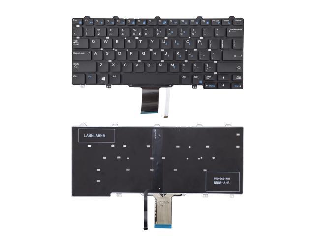 Tlbtek Backlight Keyboard Replacement Compatible With Dell Latitude 3150 3160 3350 5250 P25s 4583