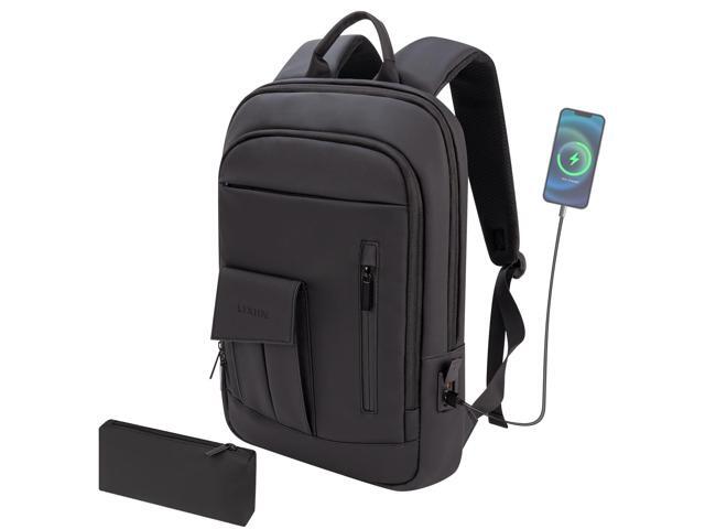 Slim Business Laptop Backpack for Men 15.6 Inch Computer Backpack with ...
