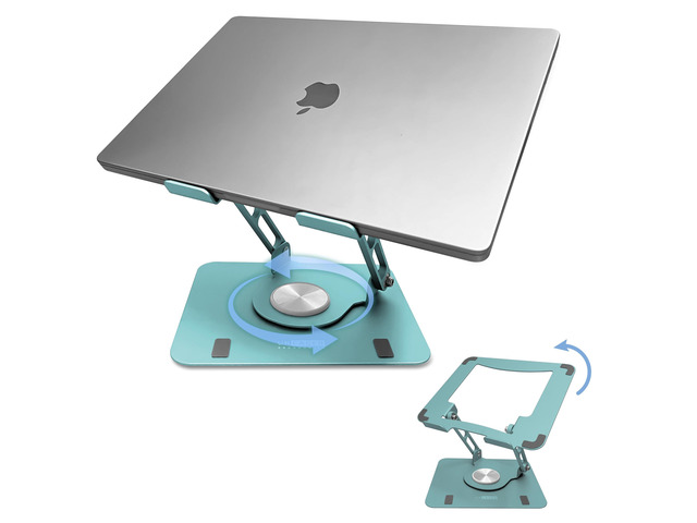 Swivel Laptop Stand for Desk, Adjustable Laptop Stand for Desk w ...