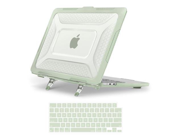 MOSISO Protective Case For MacBook Air 13 Inch M3/M2 | Honeycomb Design With Kickstand & Keyboard Cover