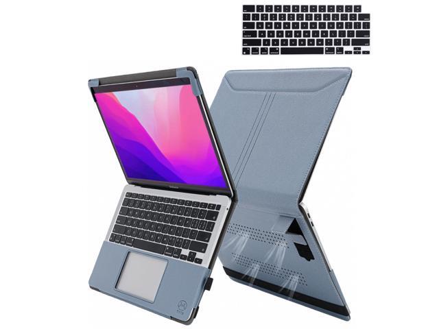 TYTX Compatible with MacBook Pro 14 Inch Case, PU Leather MacBook Case ...