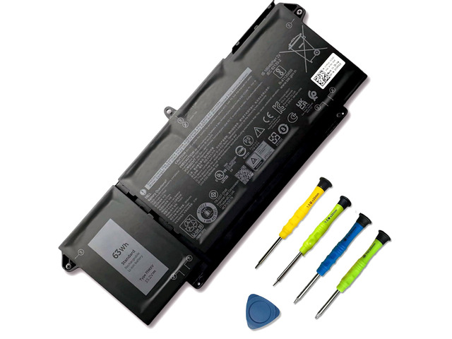P110f 7FMXV Laptop Battery Replacement for Dell Latitude 5320 7320 7420 7520 ...