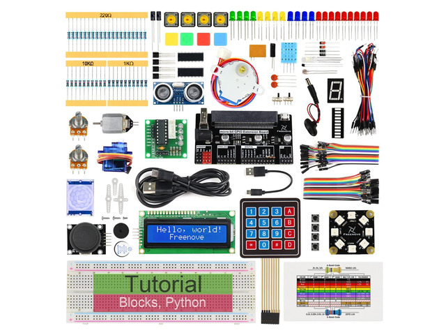 Freenove Ultimate Starter Kit for BBC Micro:bit (Not Included, Works ...
