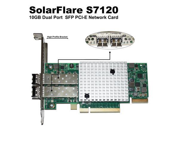SolarFlare S7120 SF432-1012-R3 Dual Port 10GBE SFP PCI-E Network Card SF432-1012 - Foto 4