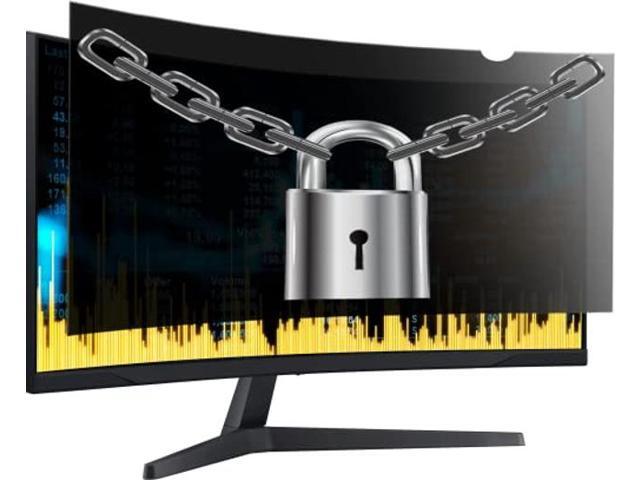 ZYY 34 Inch(diagonal) Computer Privacy Screen Filter (31 1/4 x 13 3/8 ...