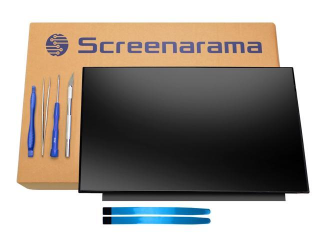 SCREENARAMA 17.3" FHD 1920x1080 LCD Screen Replacement For B173HAN04.3 - Matte IPS Display With Tools