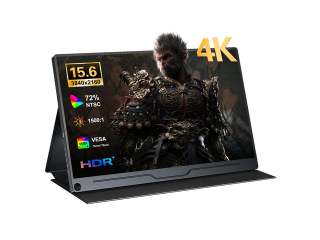 Unew 15.6 inch 4K Ultra Clearscreen HD Portable Gaming Monitor Screen ...