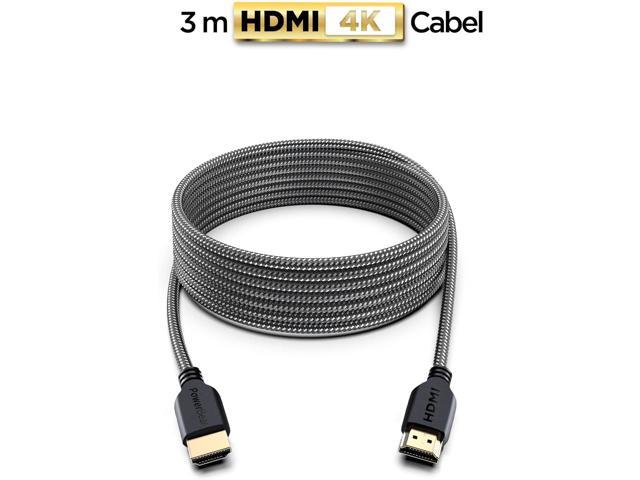 Powerbear 4k Hdmi Cable High Speed Hdmi Cables Braided Nylon And Gold