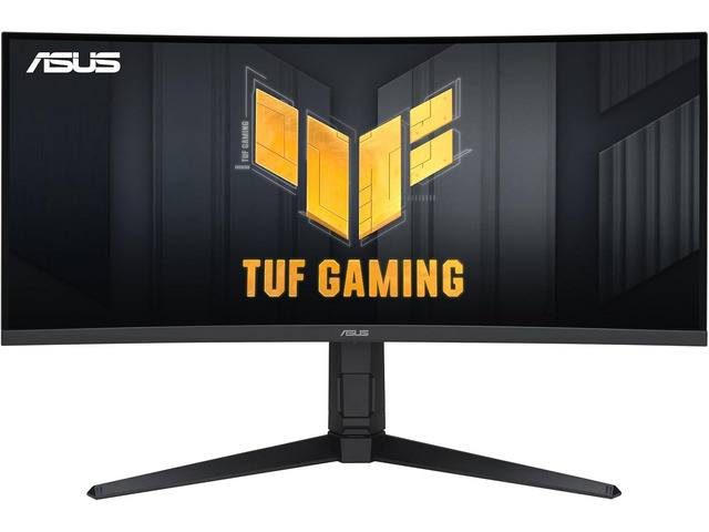 ASUS TUF Gaming VG34VQL1B 34" Curved HDR Monitor, WQHD (3440 x 1440), 165Hz, 1ms, Extreme Low Motion Blur, FreeSync Premium, Eye Care, 2 x DisplayPort 2 x HDMI USB, Height Adjustable, DisplayHDR 400