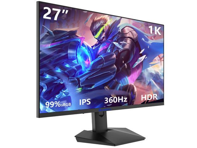 Sealan27incheSportsGamingMonitor1ms360Hz1080pFlatIPS,HDR10Height/Tilt/Swivel/PivotAdjustableRGBAnti-GlareDisplay,HDMI/DP,FreeSync,G-Sync,400cd/m²BrightLEDsForFPSCSGOValorant