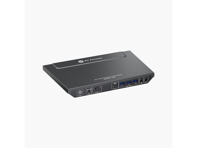 v AV Access KVM Switch Dual Monitor 4K@60Hz, 2K@144Hz, 1080P@240Hz, USB ...