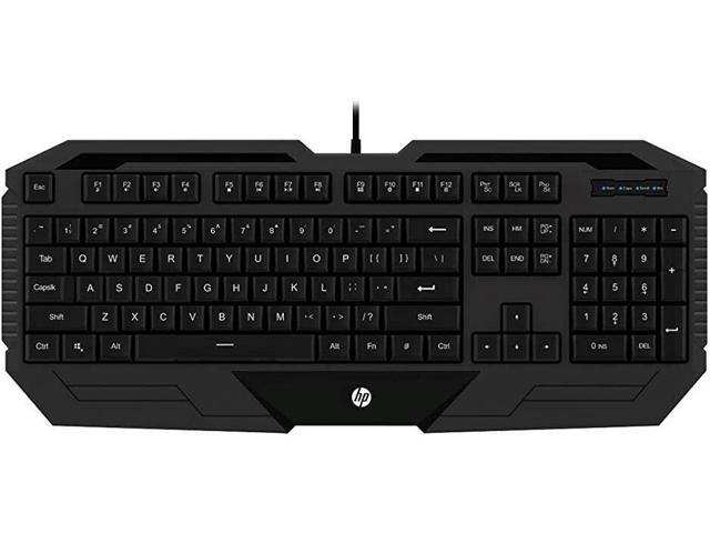 HP K130 Wired Gaming Keyboard, Membrane, Height adjustment, LED ...