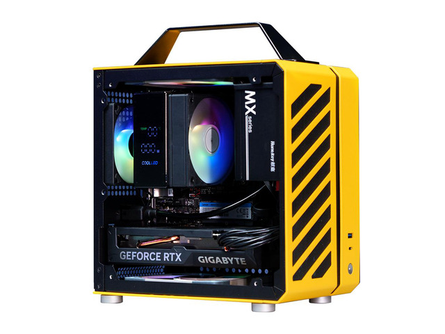 Yeah Pc YEAH MAGIC ITX Handled AMD Ryzen 5 9600X Gaming Desktop PC 4060 DDR5 ...