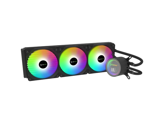 Gamepower Skadi Infinity 360 AIO CPU Liquid Cooler, ARGB Pump with Real ...