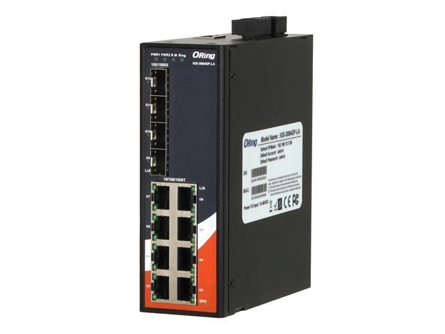 Managed Ethernet Switch by ORing 12 Port Industrial Gigabit Device