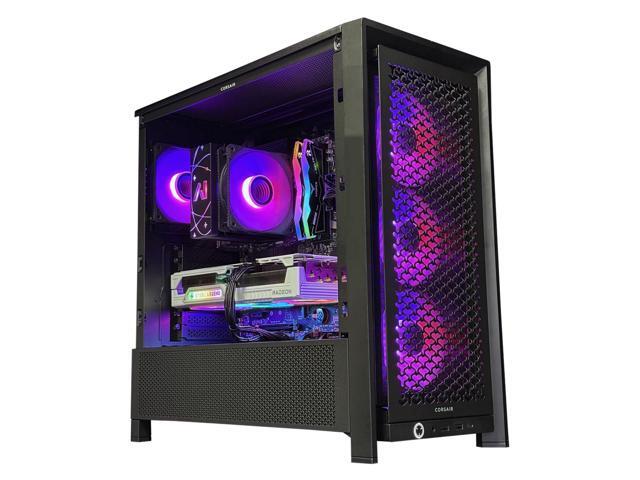 Andromeda Insights Elite Lite AMD Frame - AMD RX 9070 XT 16GB GDDR6 | Ryzen 5 9600X 3.9 GHz (5.4 GHz Turbo Boost) | 32GB DDR5 6000 | 1TB Gen4 SSD | 850W Gold PSU | ARGB Fans | Wi-Fi + BT | Win 11