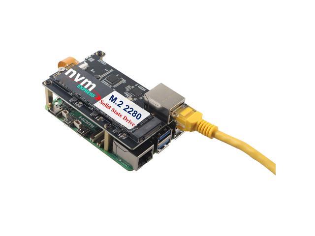 ZDE ZP593 PCIe Adapter Für Raspberry Pi 5 - 2.5G Ethernet & M.2 NVMe