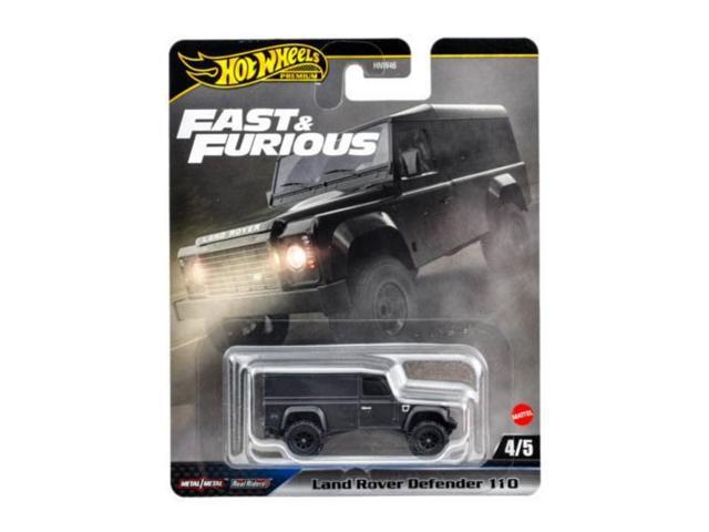 Hot Wheels Fast & Furious X 1:64 Die Cast Land Rover Defender 110 Black ...