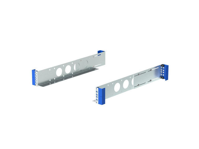 Threaded Box With Rails RackSolutions 2U Universal Rail 20in Depth Adjustable Rack Rails, 200 ...