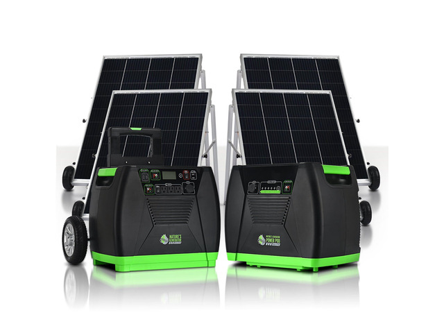 solved panel (c) panel (d) refer to figure 4-27. panel... NATURE'S GENERATOR Elite 3600W Platinum System:3600W Solar & Wind ...