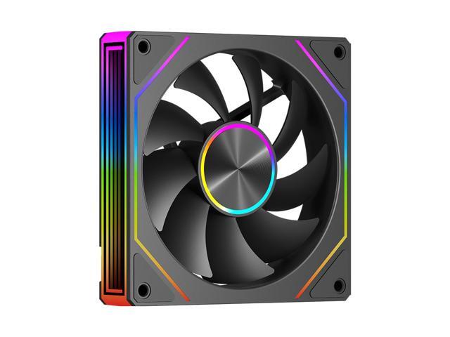 PCCOOLER CPS FG120 ARGB 120mm Normal Case Fan, 4-Pin PWM Low-Noise PC ...