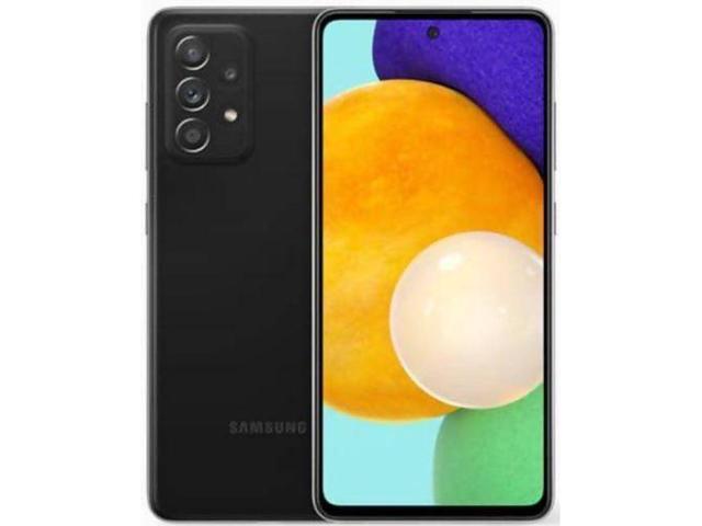 再生品: Samsung Galaxy A52 – 128GB – オーサムブラック – 5G – シングル Sim – 6GB RAM – 完全ロック解除 – 可 (グレード C)