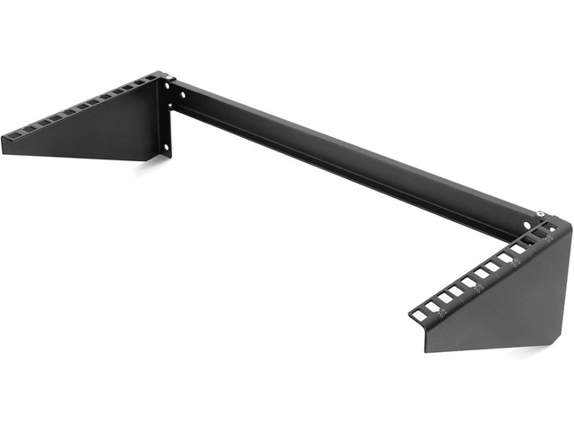 Server Rack Monitor Bracket 4U Foldable Vertical Wall Mount Rack and Wall Mountable Patch Panel ...