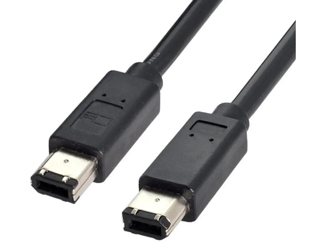 IEEE 1394 Firewire 400 6-pin to 6-pin Cable FireWire 400Mbps 6p to 6p ...