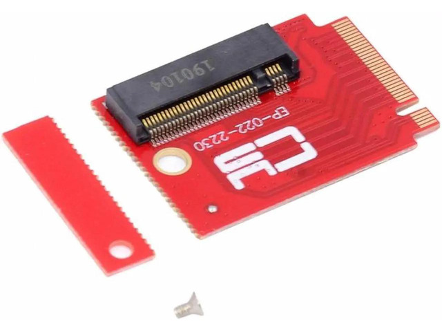 ENFAIN NVME M-Key 22x30mm to 22x80mm NGFF Extension SSD Upgrade Adapter ...
