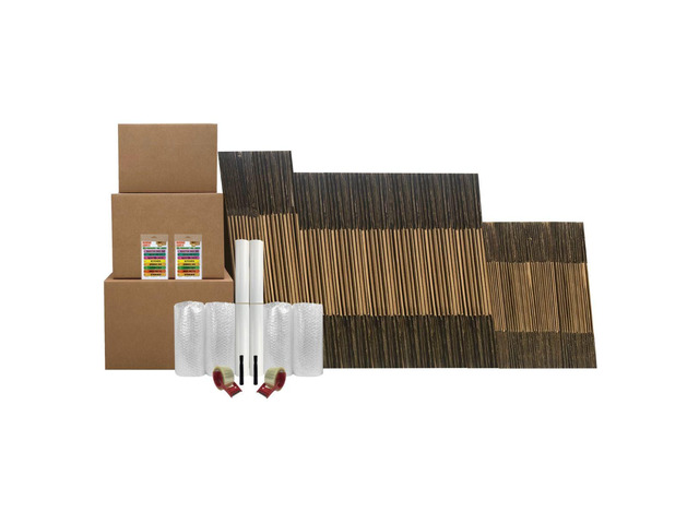UBMOVE Smart Moving Box Kit 10 Room Kit 112 Bigger Moving Boxes, Bubble ...