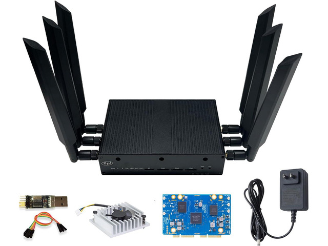 Banana Pi BPI-R4 WiFi 7 Wireless Tri-Band Router OpenWRT - DDR4 4GB/8GB ...