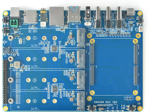 CM3588 NAS Module High Capacity RAM Storage for Private Cloud Servers