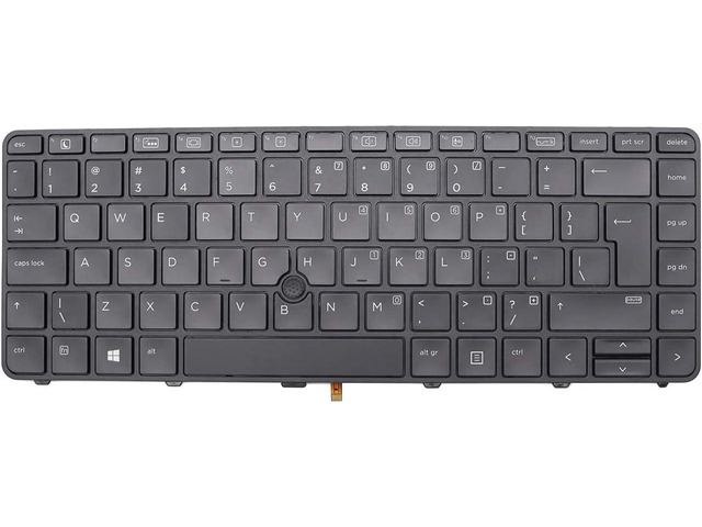 Backlit US Replace Keyboard for HP Probook 640 G2 / 640 G3 / 645 G2 ...