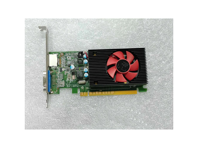 For 1GB AMD RADEON R5 430 VGA DISPLAYPORT VIDEO CARD FULL HEIGHT GN6HV ...