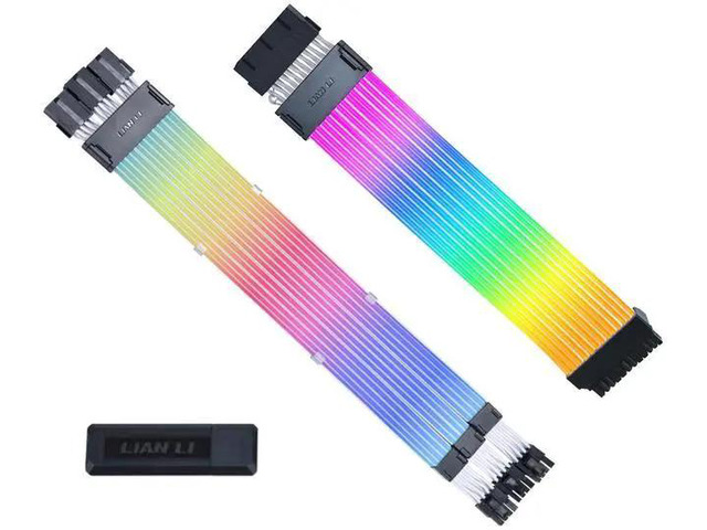 Lian Li STRIMER Wireless 24 Pin and STRIMER Wireless Triple 8 Pin ...