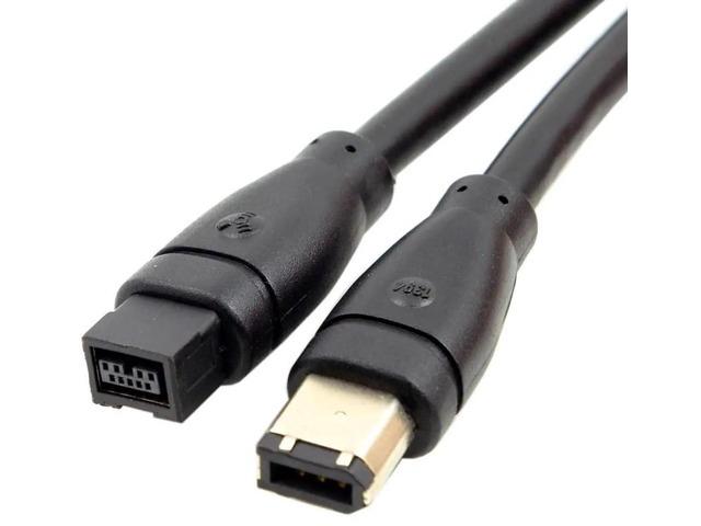 WISDUM Consumer EleIEEE 1394 Firewire 800 9-pin to 6-pin Cable FireWire ...