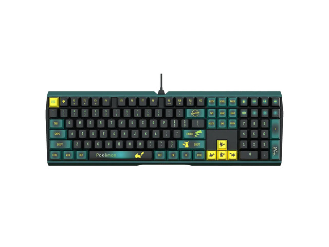 CHERRY MX3.0S Wired No RGB - Red Switch Pikachu 109 Keys Mechanical ...