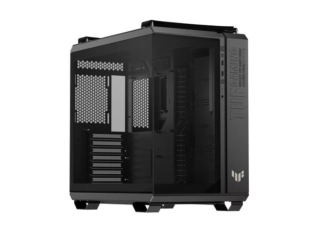 ASUS TUF GT502 Boundless Edition Mid-Tower Case, Supports ATX motherboards, Accommodates graphics cards up to 400 mm in length, Supports 360 or 280 radiators, CPU height limit of 163 mm, Black