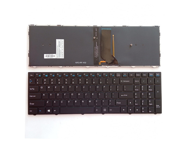 Clevo Keyboard Layout Siakoocty Laptop Replacement US Layout with Backlit Keyboard for CLEVO ...