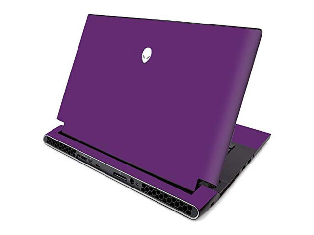 MightySkins Skin for Alienware M15 R2 (2019) - Solid Purple ...