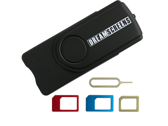 Dreamscreens USB SIM Card Reader Multi-Media SD TF MMC with Micro and ...