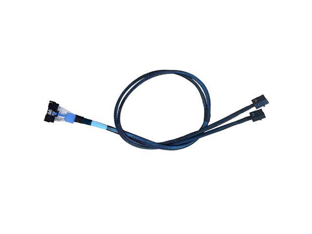 DiliVing DiLinker MCIO x8 to 2*MiniSAS-HD x4,SFF-TA-1016 74Pin to 2*SFF ...