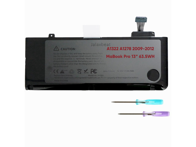 Jalaxbeat A1278 A1322 Battery Replacement for Apple MacBook Pro 13 inch ...